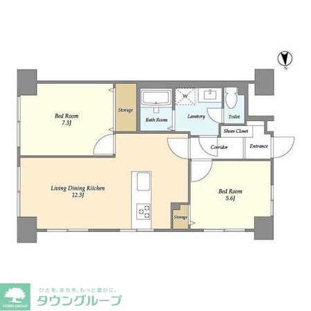 ロイヤルキャステージ恋ヶ窪の物件間取画像